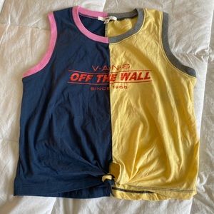 NWT VANS TIE TANK TOP